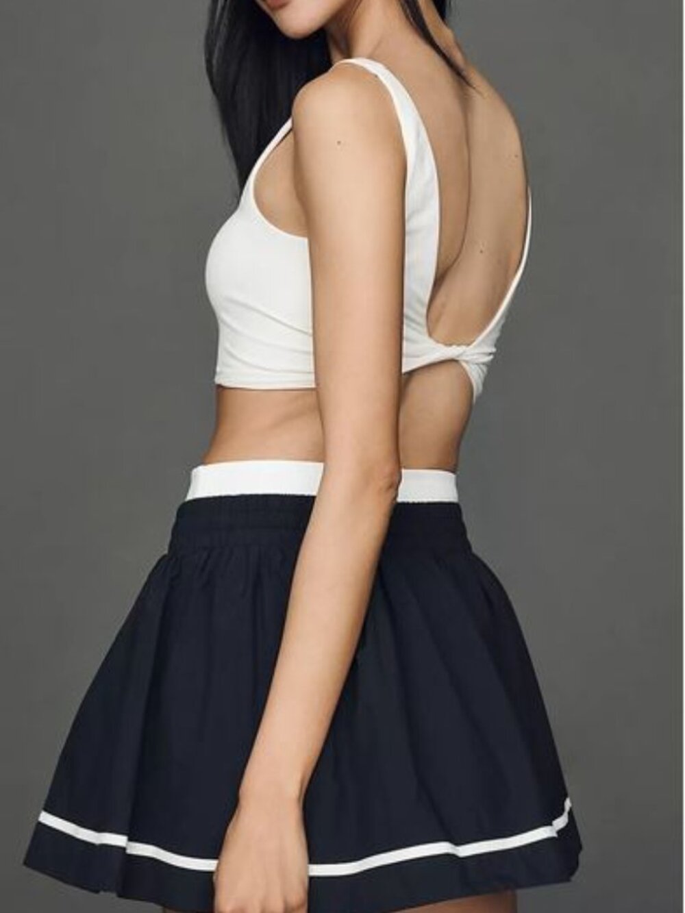 Daily Practice Drawstring Skort - Picture 3 of 4
